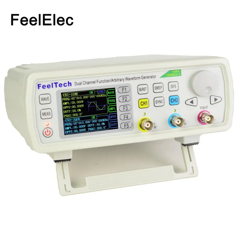Feeltech FY6600-60MHz высокоточное цифровое управление двухканальная Функция DDS/генератор