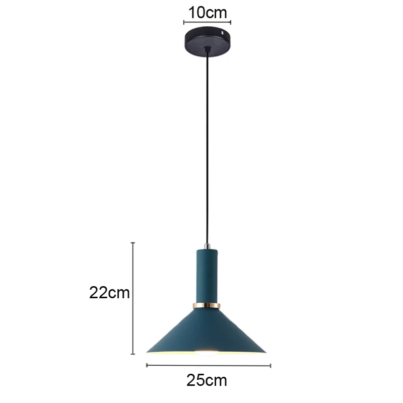 

Nordic macarons pendant lights E27 G80 bulb hanging lamp modern living room restaurant bedroom cafe pendant lamp blue/pink/black
