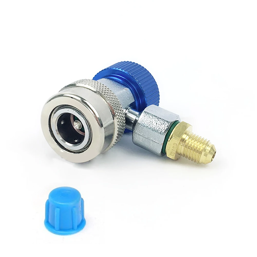 R134A Высокий Низкий быстроразъемный соединитель адаптеры Тип AC манометр