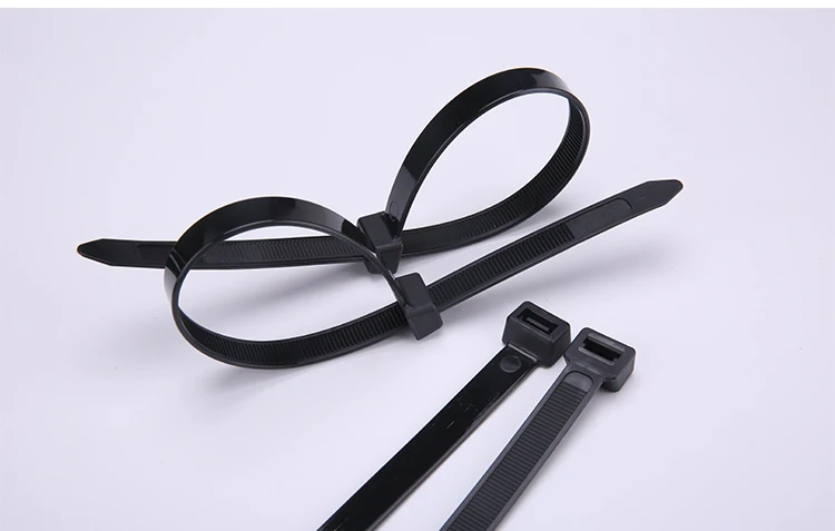 Самоблокирующиеся белые Кабельные застежки Nylon66 5X (150/500) мм | Строительство и
