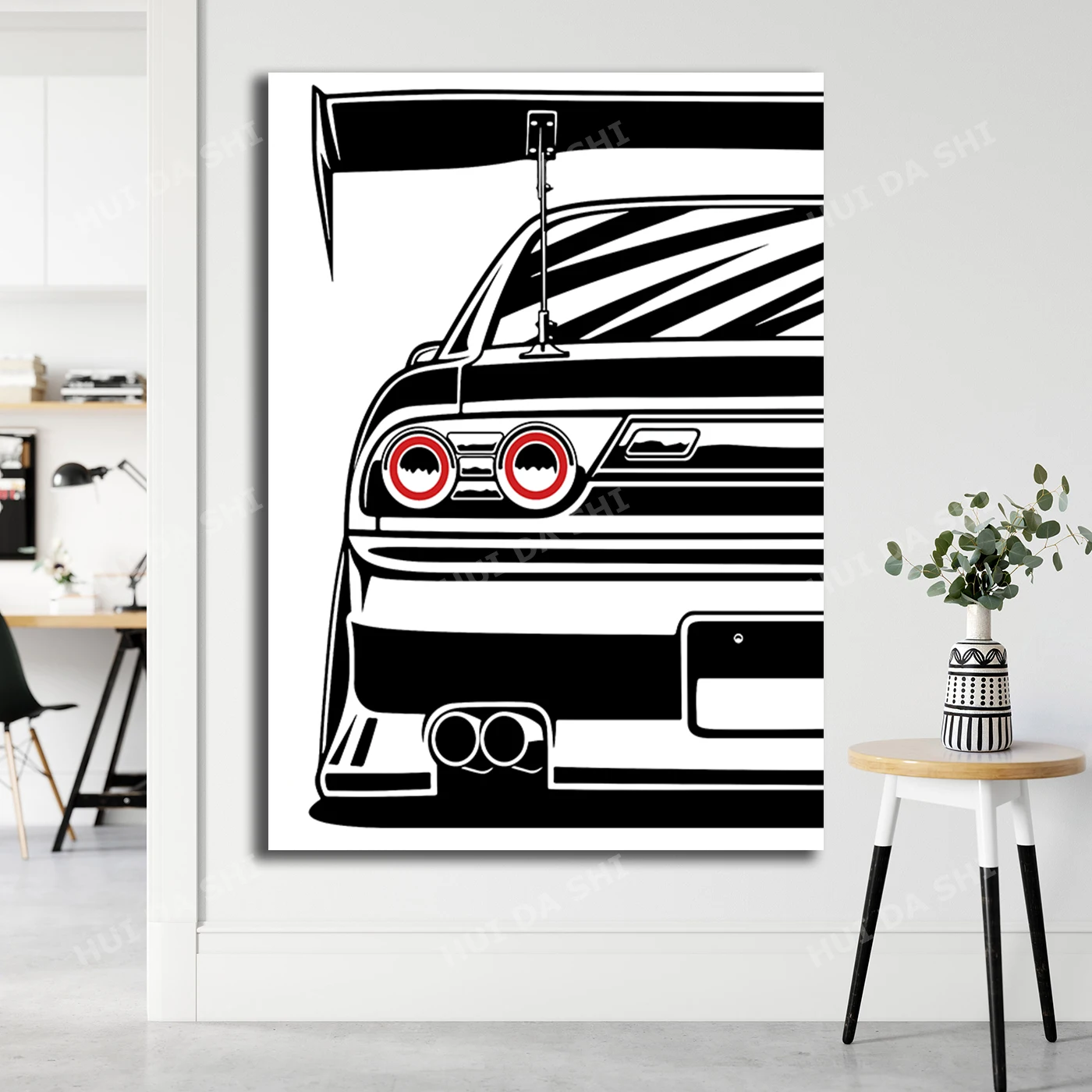 

Nissan 240sx Hatch /Canvas Print Poster , JDM Car Art, Car Illustration, Wall Art, Home Decor