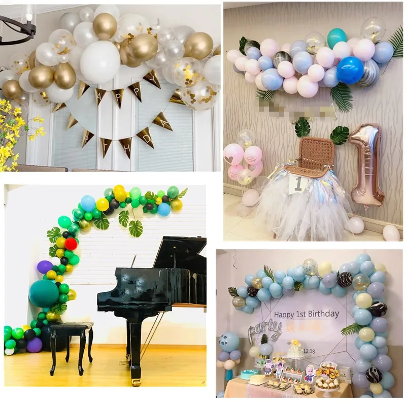 Держатель для воздушных шаров с 7 трубками стойка из прозрачного пластика украшение дня рождения детской