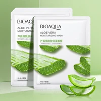 bioaqua 3pcslot fruit mask avocado pomegranate aloe honey cucumber oil control whitening deep hydrating nourishing skin mask