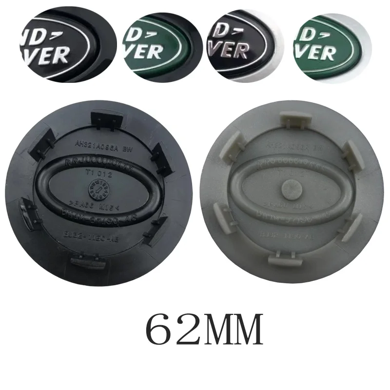 Колпачки для центра колеса автомобиля 80 шт. 62 мм 63 зеленые черные колпачки обода