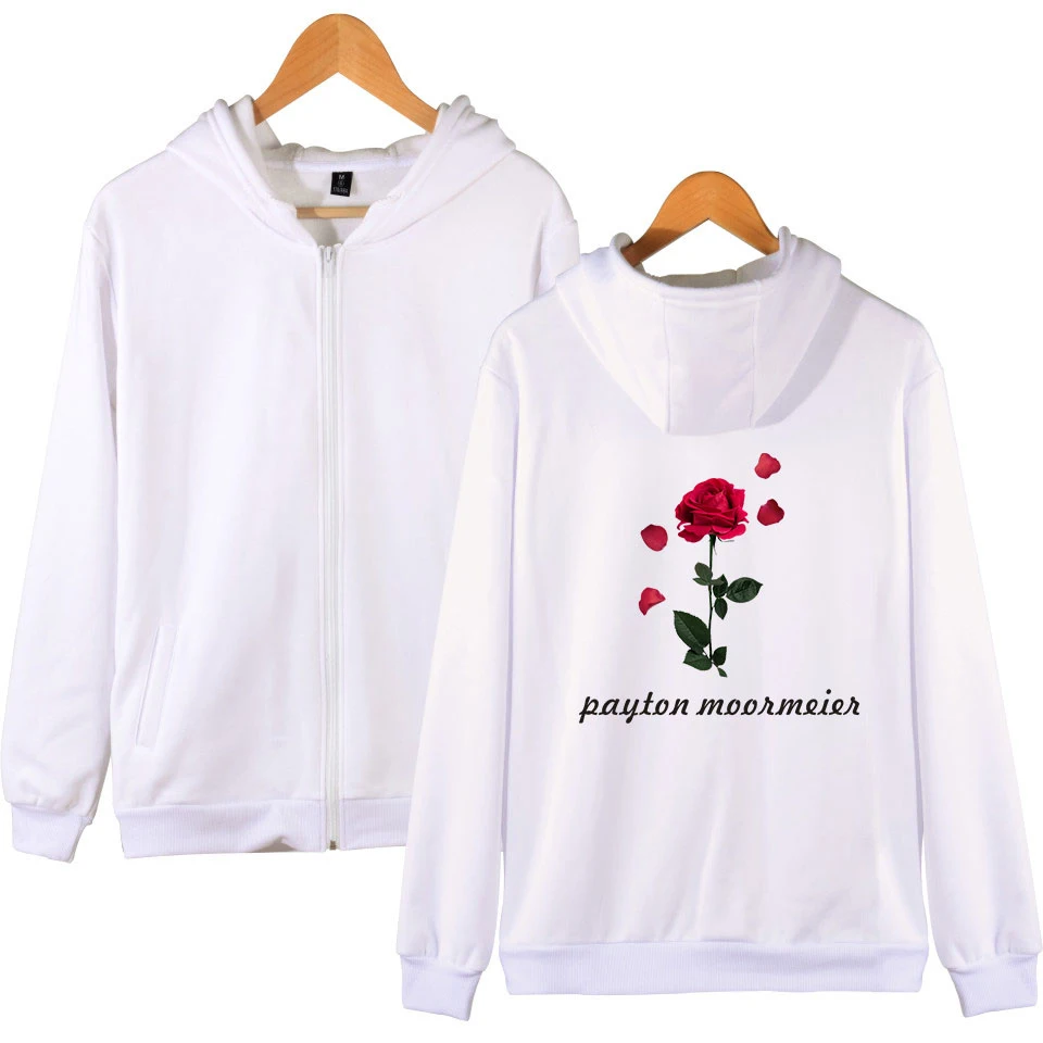 

Payton Moormeier High-Quality Printed Zipper Hoodies Women/Men Long Sleeve Hooded Sweatshirt 2020 Hot Sale Streetwear Clothes