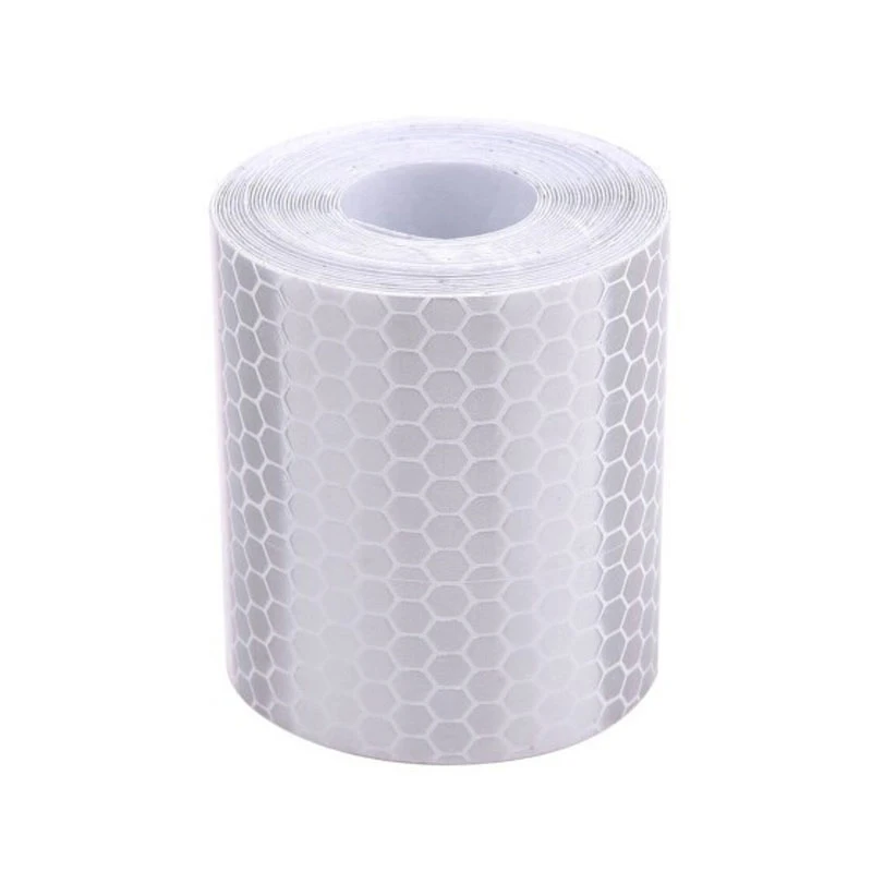 

5cmx3m 3D Mark Reflective Tape Stickers Car Styling Self Adhesive Warn Tape Automobiles Motorcycle Reflective Film car sticker