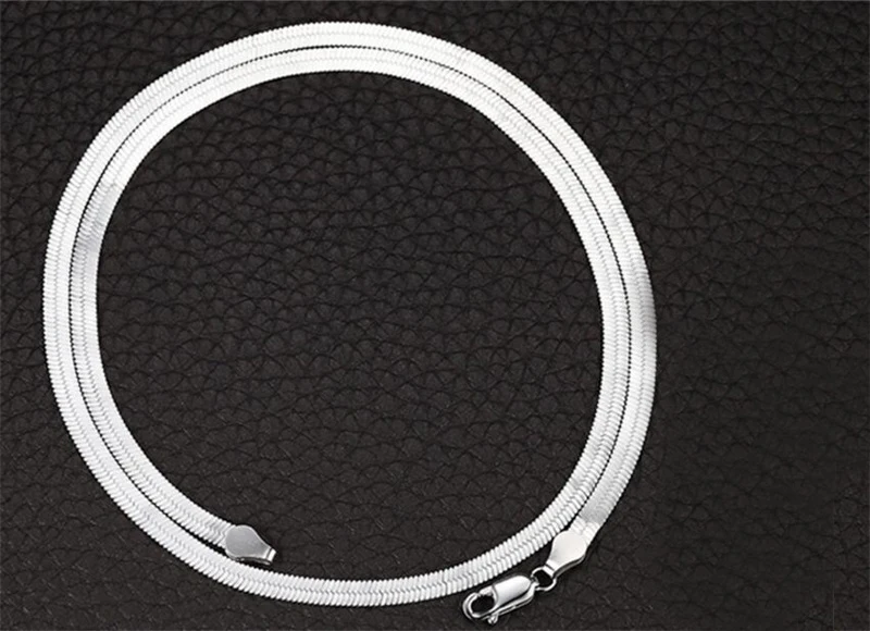 Ожерелье чокер из серебра 925 пробы для женщин ручной работы оригинальное