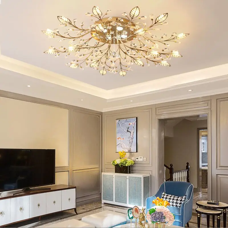 Новый товар модная люстра светодиодный хрустальный светильник современные