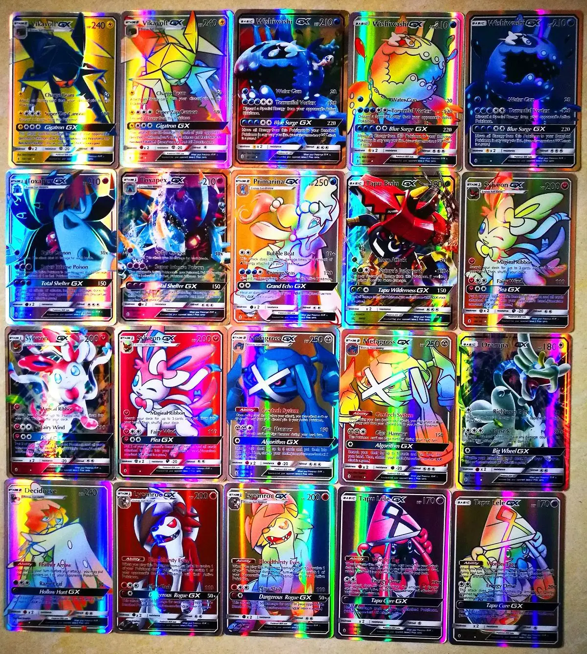 100 шт./компл. Pokemon TAKARA TOMY тренер GX EX GA боевые игрушки хобби Коллекционные вещи игра Коллекция аниме-открытки для детей