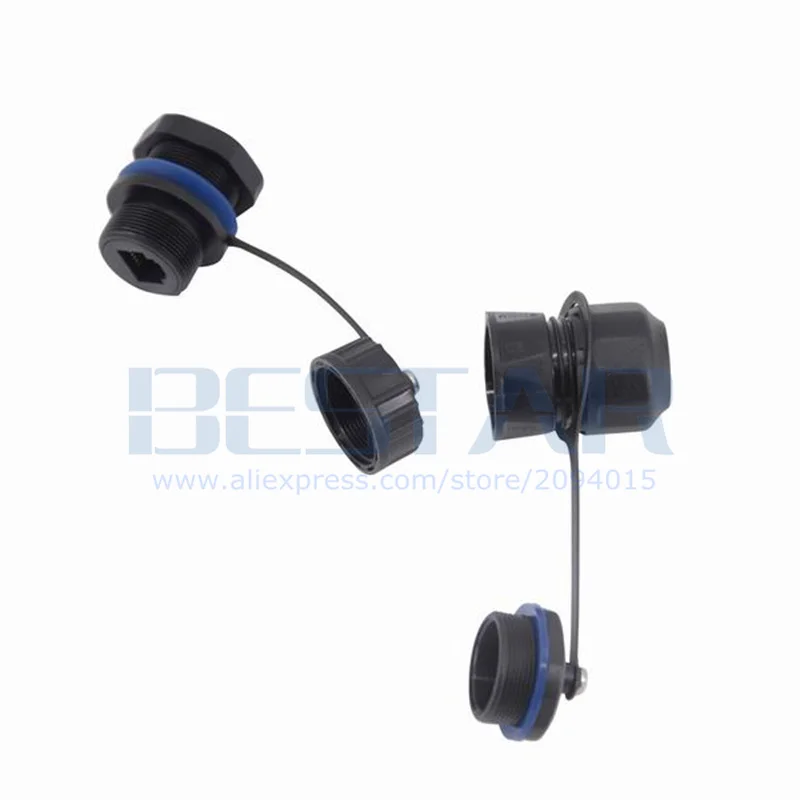 Кабель телефонной линии водонепроницаемый RJ11Connector RJ 11 M20 6P6C адаптер с прямой