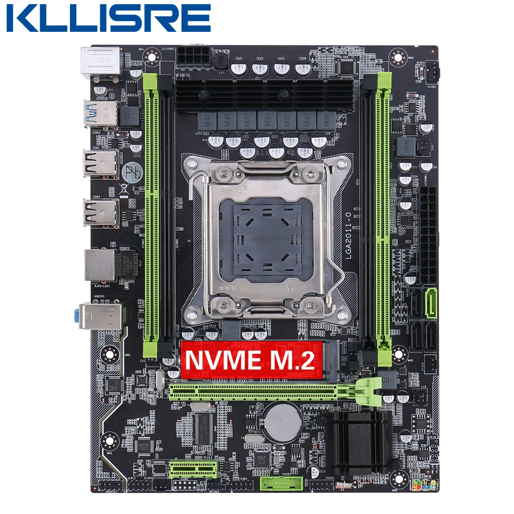Kllisre X79 чипсет материнская плата USB3.0 combos E5 2620 2 шт. 4 Гб PC3 1333 ECC память | Компьютеры и