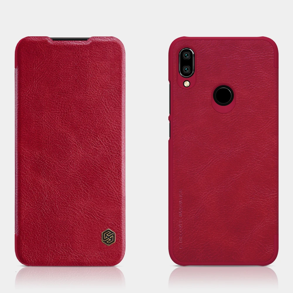 Xiaomi Redmi Note 7 Pro чехол Nillkin винтажный Qin откидной Чехол из кожи ПУ и ПК Пластиковый Чехол для Redmi Note7 Note 7S Чехол