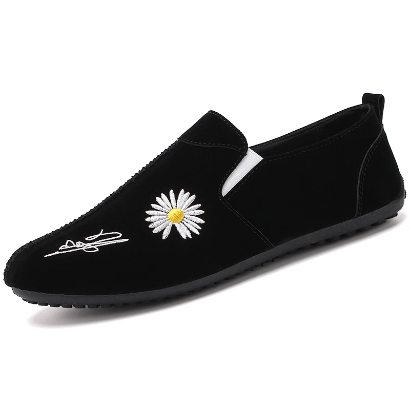 

Men Sneakers Casual Spring Autumn Black Gray Fashion Men's Loafer Shoes Lightweight Breathable Non-slip Walking Shoes for Men