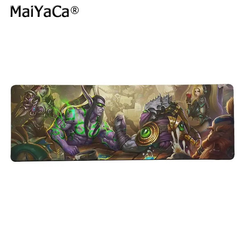 MaiYaCa высококачественный силиконовый большой маленький коврик для мыши