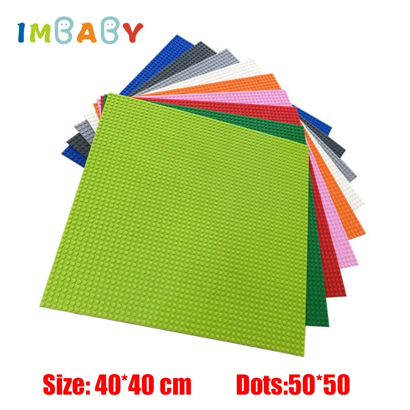 Классические базовые плиты опорные подходящие строительные блоки игрушки