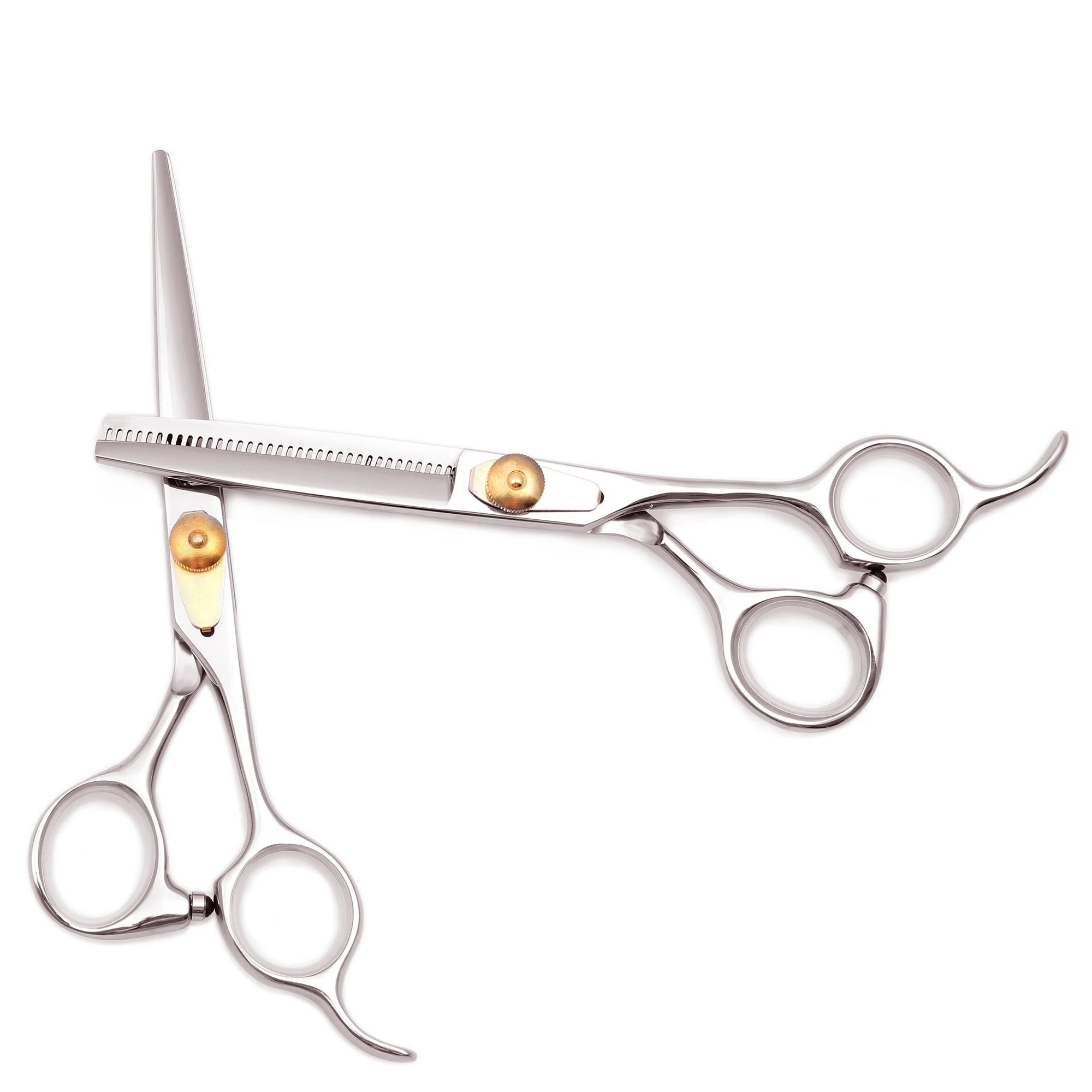 Парикмахерские ножницы с защитой от зубов профессиональные из японской стали