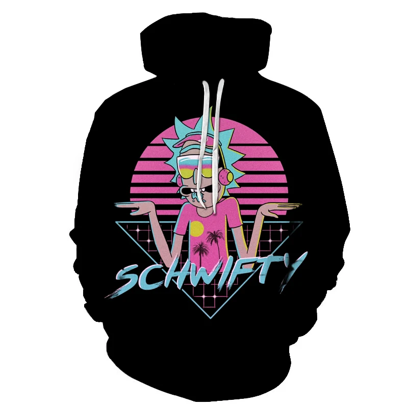 

Spring and Autumn New Products Hot Sale Men's 3D Hoodie Fashion Cartoon 3D Digital Printing Casual Comfortable Men's Large Hoodi