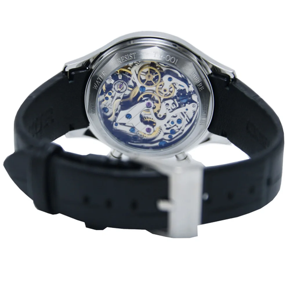 

Pilot 1963 Chronograph Mechanical Watch Mens Hand Wind 38mm ST1901 Air Force Wristwatch Stainless Steel Acrylic Doctor Clock New