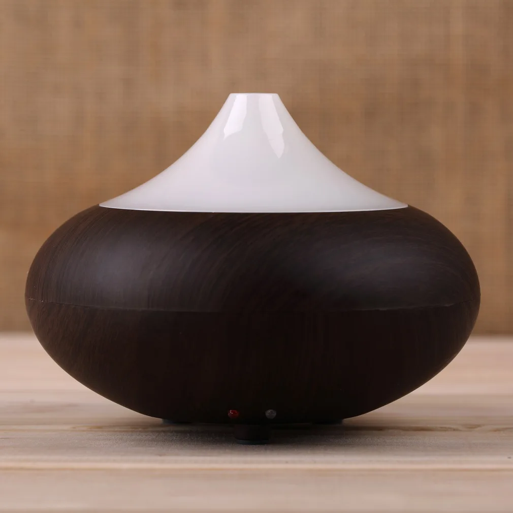 

Light/Dark Woodgrain Ultrasonic Ion Humidifier Aroma Air Aromatherapy Essential Oil Diffuser Ultrasonic Purifier Mist Maker