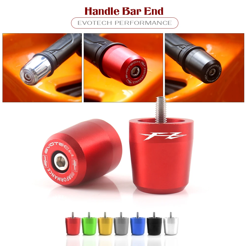

7/8" 22mm Motorcycle EP CNC Handlebar Gear Balanced Plug Slider Handle Bar End Weights Grips Cap FOR YAMAHA FZ1 FZ6 FZ8 FZ1N