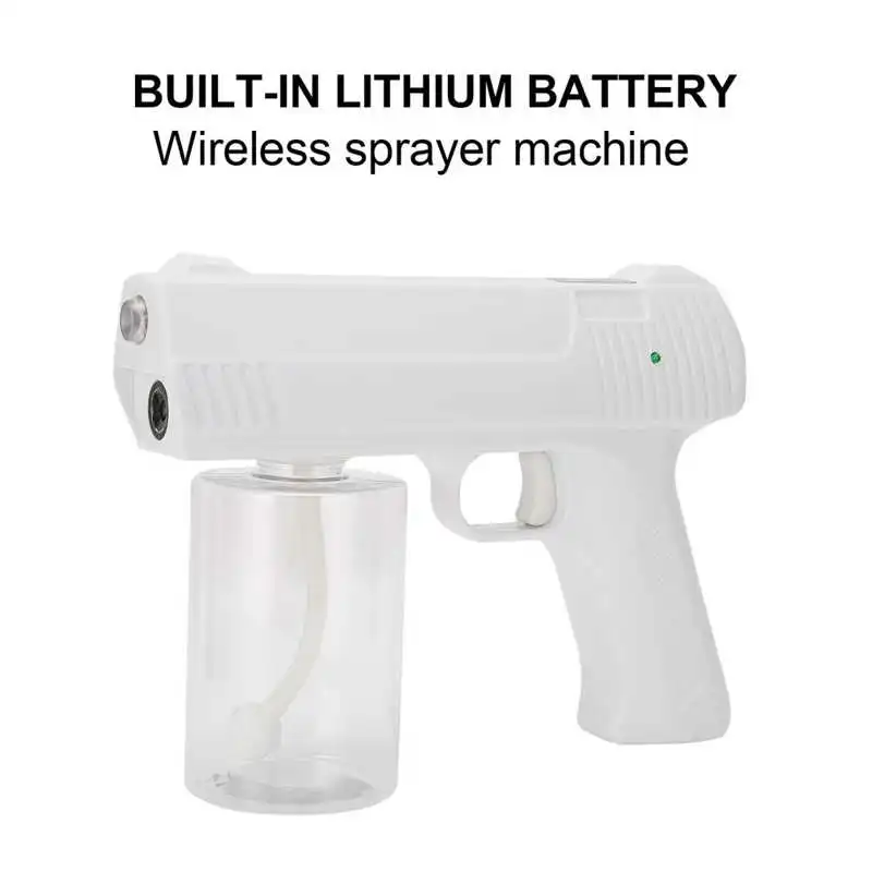 

USB Sprayer Wireless Rechargeable Blue Light Hair Cleaning Hair Care