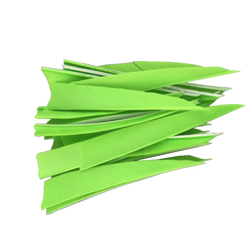 Стрелы из индейки и перьев для фургона защитные лопасти 4-дюймового карбонового