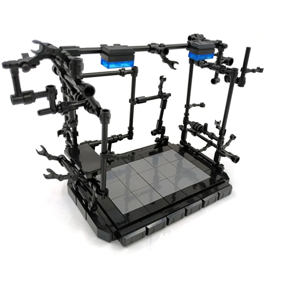Soporte de exhibici&oacute;n para MOC Mecha, 212 piezas, bloques de construcci&oacute;n de part&iacute;culas peque&ntilde;as, juego de juguetes educativos-2