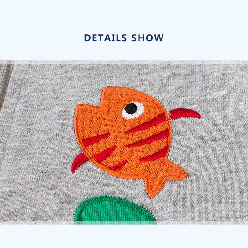 

Kids Cartoon Dinosaur Outerwear New Summer & autumn children jackets casual hooded kids coats 2-8T