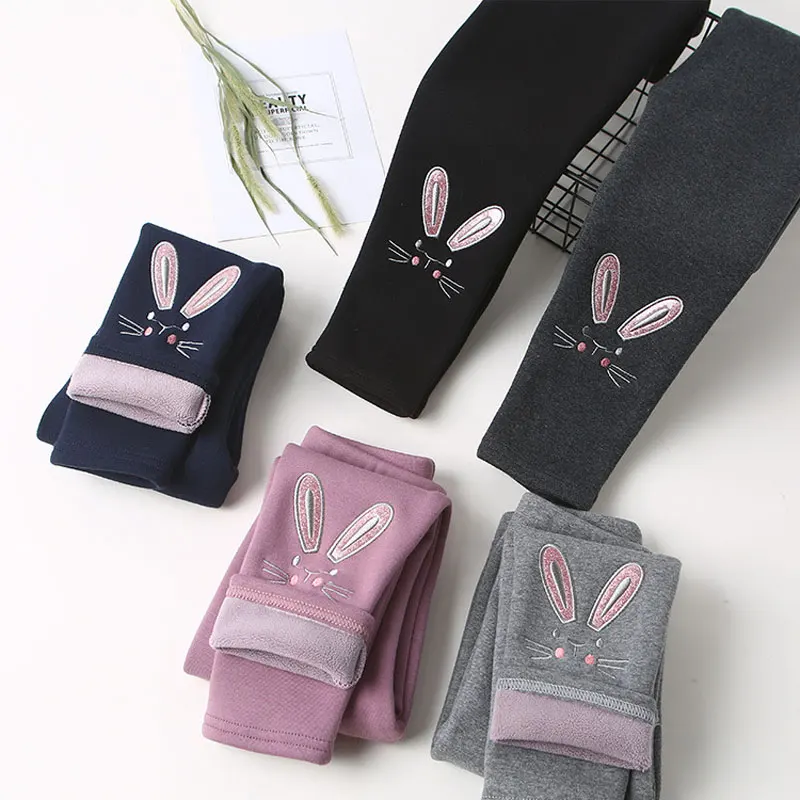 Леггинсы для девочек 3 10 лет на флисе|Брюки| |