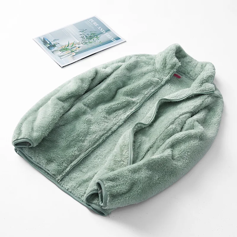 Женская теплая флисовая куртка на молнии повседневная новинка 2020 | одежда