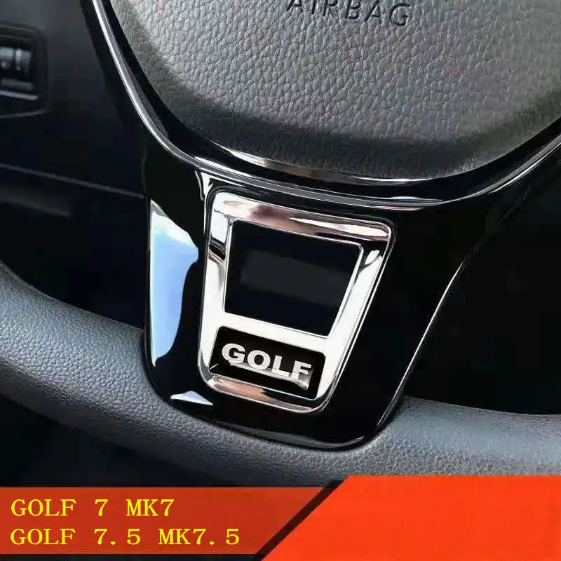 

Apply to Golf 7 MK7 Golf 7.5 Golf 7.5 Steering wheel decorative Sequin