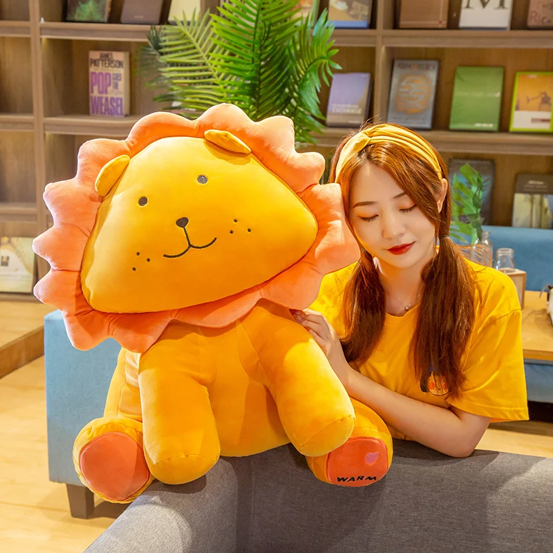 

Brand New The Lion Plush Toy Cute Sun Lion Soft Stuffed Doll Super Soft Plush Doll Kids Birthday Gift Christmas GIFT