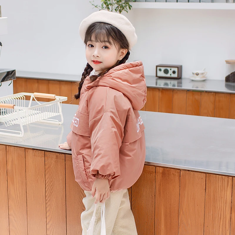 Новинка 2020 года Детская однотонная куртка из овчины для мальчиков и девочек