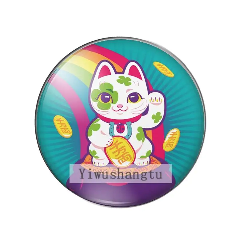 Стеклянный кабошон с плоским основанием 8/10/12/18/20/25 мм ZB0543 | Украшения и аксессуары