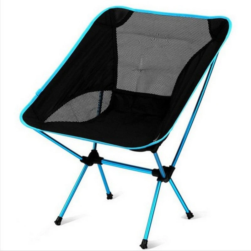 

Portable Camping Beach Chair Lightweight Folding Fishing Outdoorcamping Outdoor Ultra Light Orange Red Dark Blue Beach Chairs