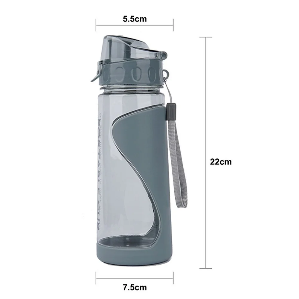 

Plastic Sports Bottle Gym Leak-proof and Drop-proof Portable Shaker Outdoor Travel Water Bottle Water Cup Does Not Contain BPA