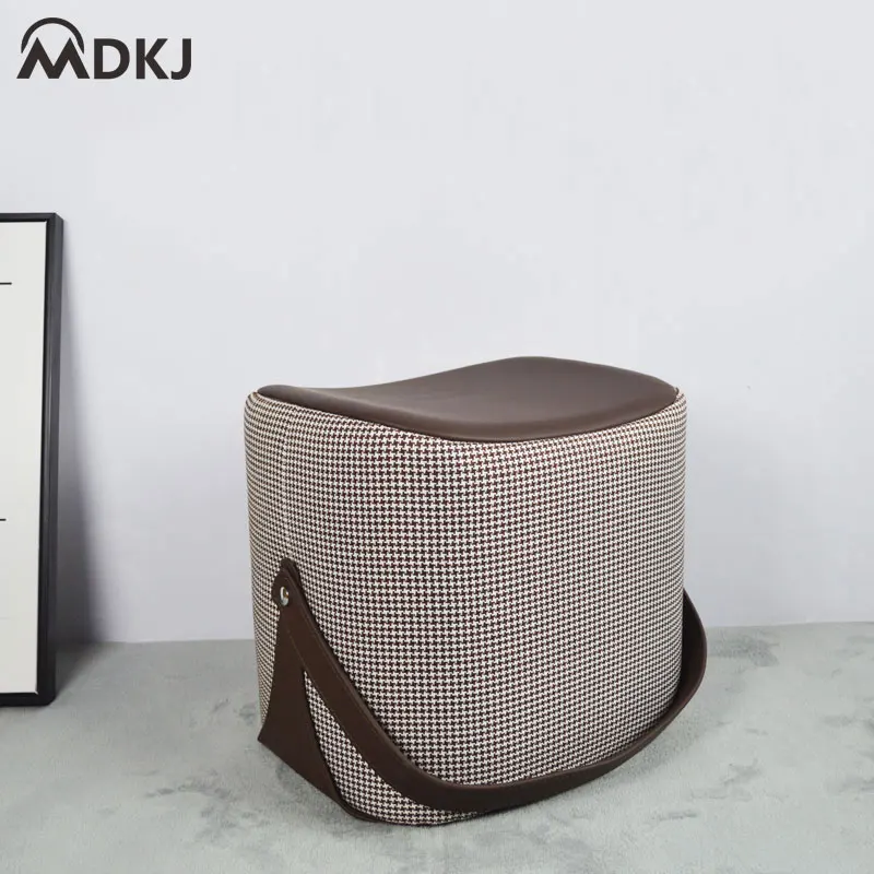 Диван для стула из микрофибры и кашемира Портативный Табурет табурет ног | Мебель