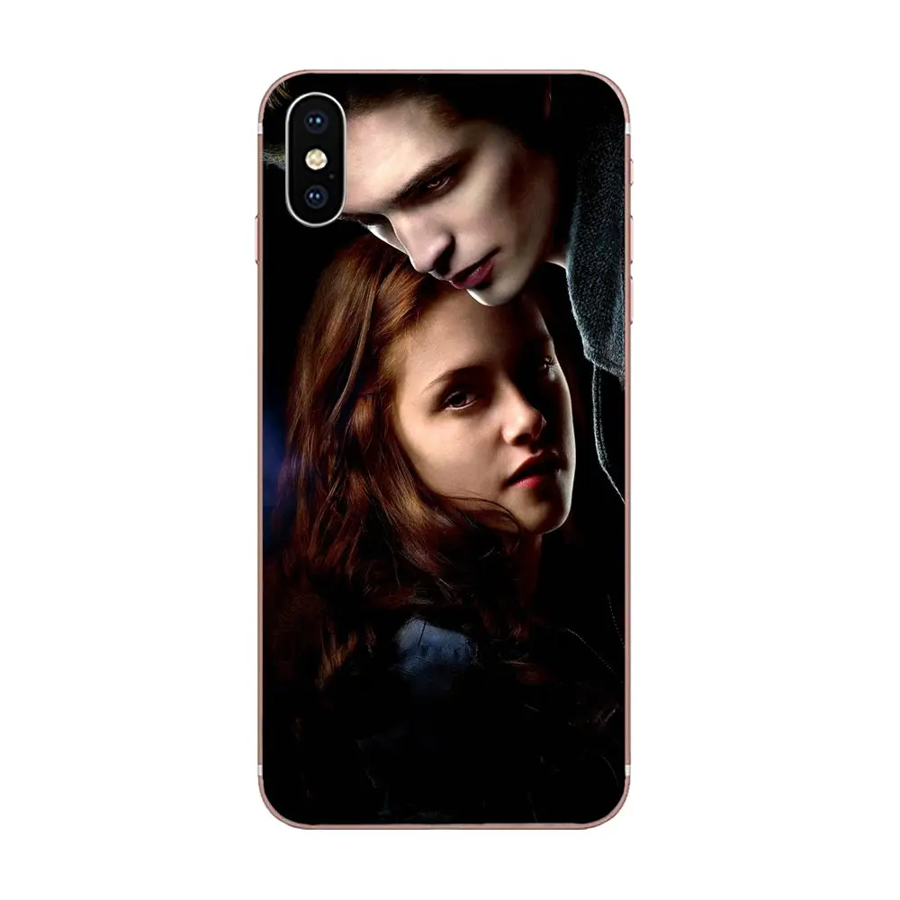 Жесткий чехол из мягкого ТПУ с принтом Twilight Saga Edward для Samsung Galaxy Note 5 8 9 S3 S4 S5 S6 S7 S8 S9 S10