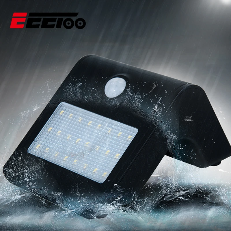 Светодиодный уличный светильник EeeToo на солнечной батарее 4 режима Настенные