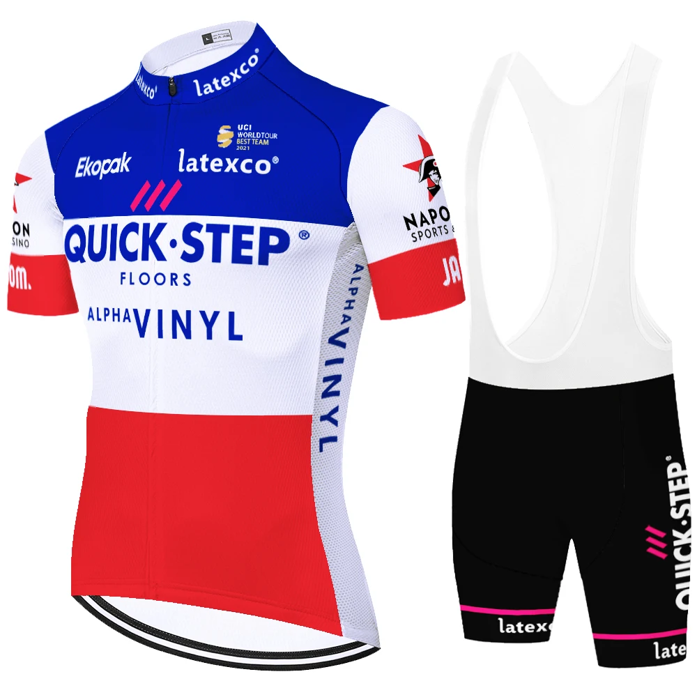 2022 быстрый шаг команда Велоспорт Трикотажные шорты рукава рубашки Майо Униформа