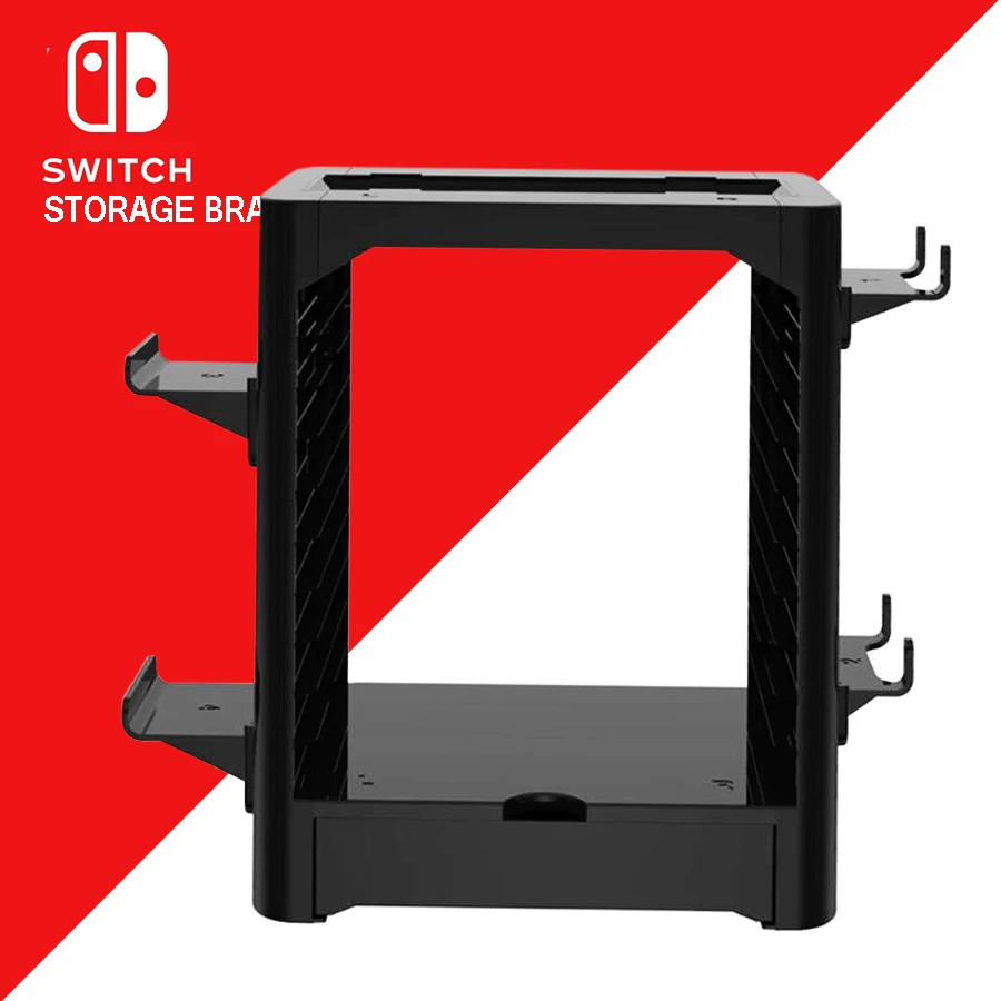 Nintend Switch Multifunction Storage Tower Stand Game Disk Rack Controller Holder for Nintendo NintendoSwitch Accessories | Электроника