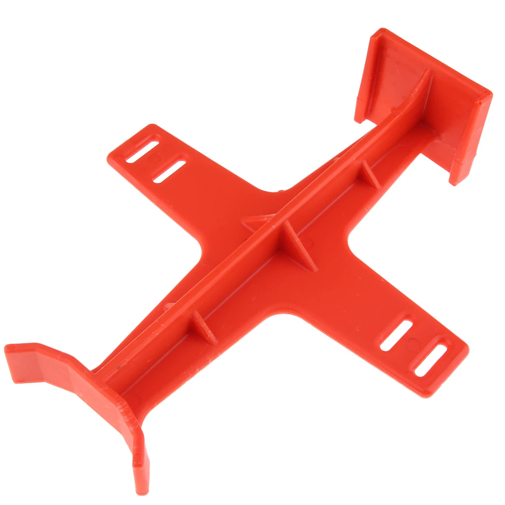 Оранжевая опорная вилка для транспортировки мотоцикла 280 мм пластиковая