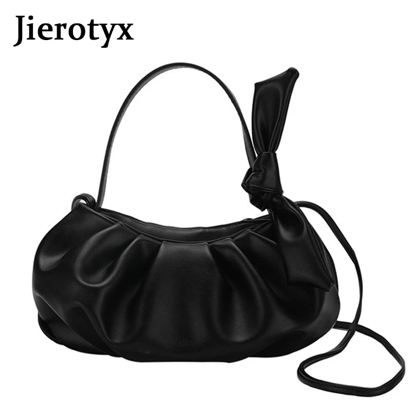 

JIEROTYX Fashion Women Bags Trendy Crossbody Bag 2020 Casual Female Hobos Shoulder Bag Designer Totes Shoulder Bag Sac Main