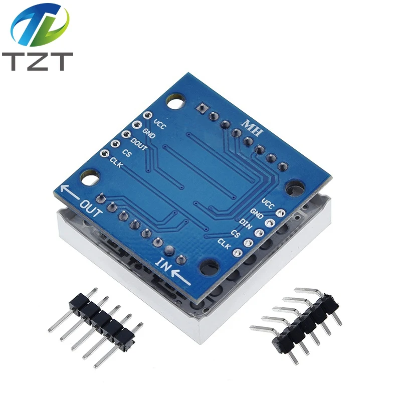 Набор для самостоятельной сборки модуля микроконтроллера точечной матрицы MAX7219
