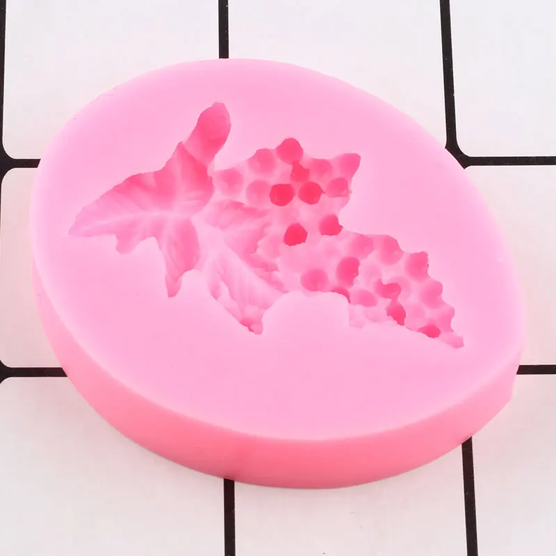 Виноград лист виноградной лозы силиконовые формы инструменты для украшения