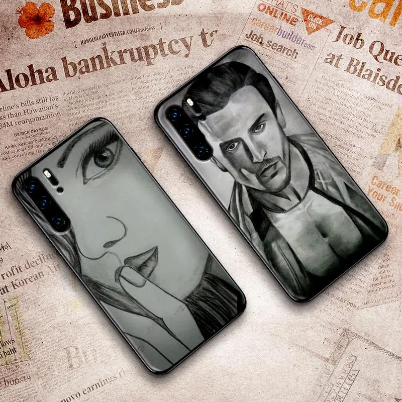 sketch For Huawei Honor 6A 7A 3GB Pro 7X 8X 9X 8 9 10 Lite Note View 20 Phone Case | Мобильные телефоны и аксессуары