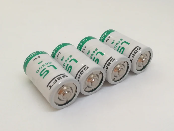 Новые оригинальные литиевые аккумуляторы SAFT LS26500 26500 C 3 6 V 8000MAH 2 шт./лот не