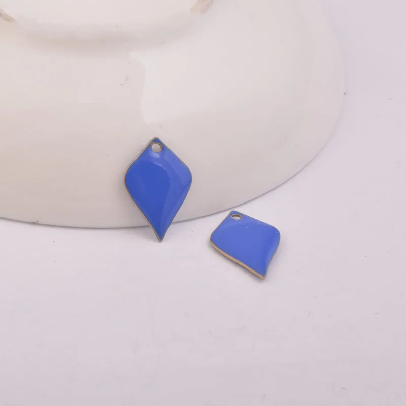 30 шт. двусторонние эмалевые подвески 12 х18 мм | Украшения и аксессуары