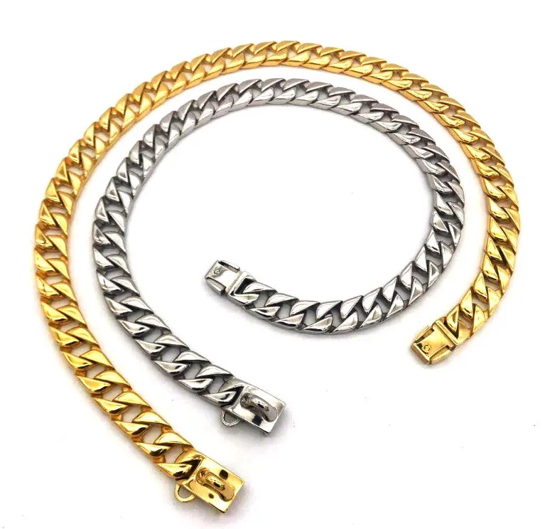 Offerte Pet Collana Di Metallo In Acciaio Inox Collare Di Cane 15 Millimetri Smooth Catena Su Misura Pet Collare Di Cane Bulldog Francese Piccolo Milldle E Cane Di Grandi Dimensioni