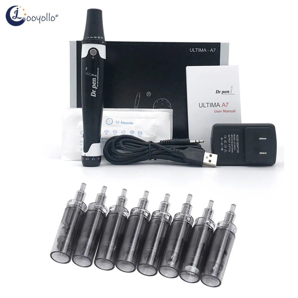 Оптовая продажа 50 шт. электрические автоматические наномикроиглы для Dr pen ULTIMA A7